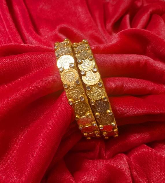 UVS HANDMADE JEWELERY Traditional laxmi coin bangles