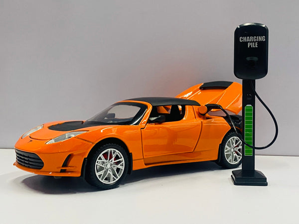 Alloy Car Tesla Model 1:24 Scale